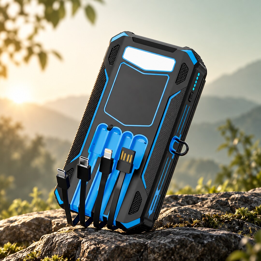 Foldable Solar Power Bank