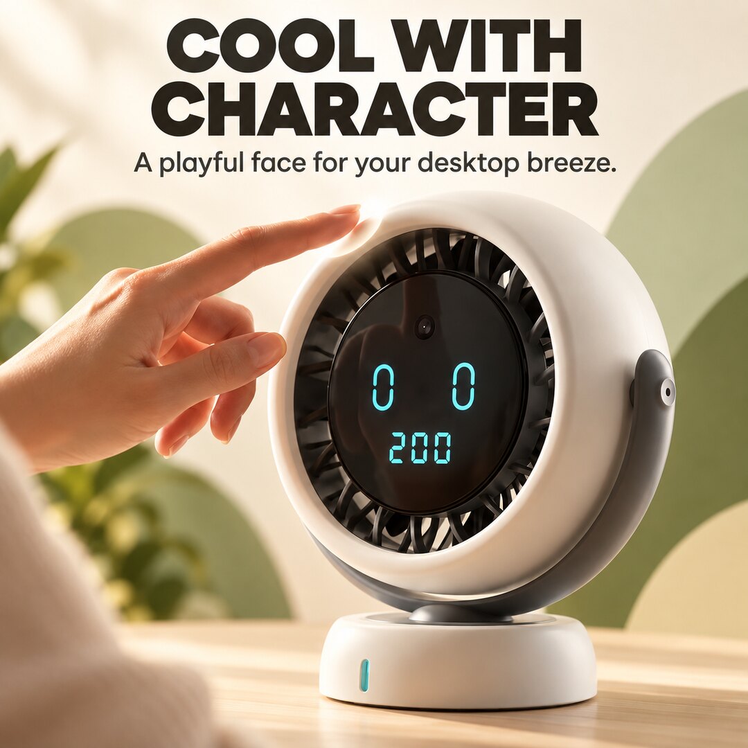AI Face-Tracking Fan
