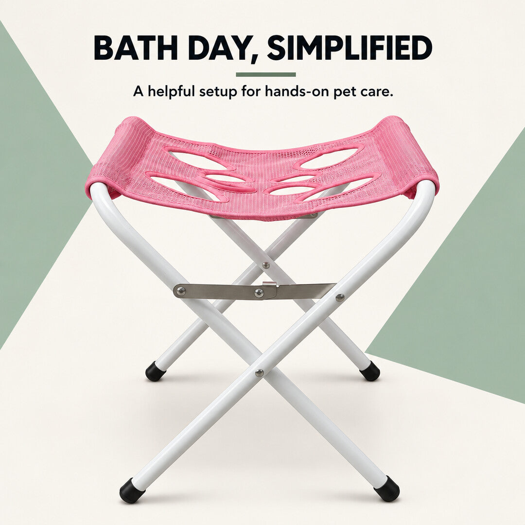 Pet Bathing Hammock Stand