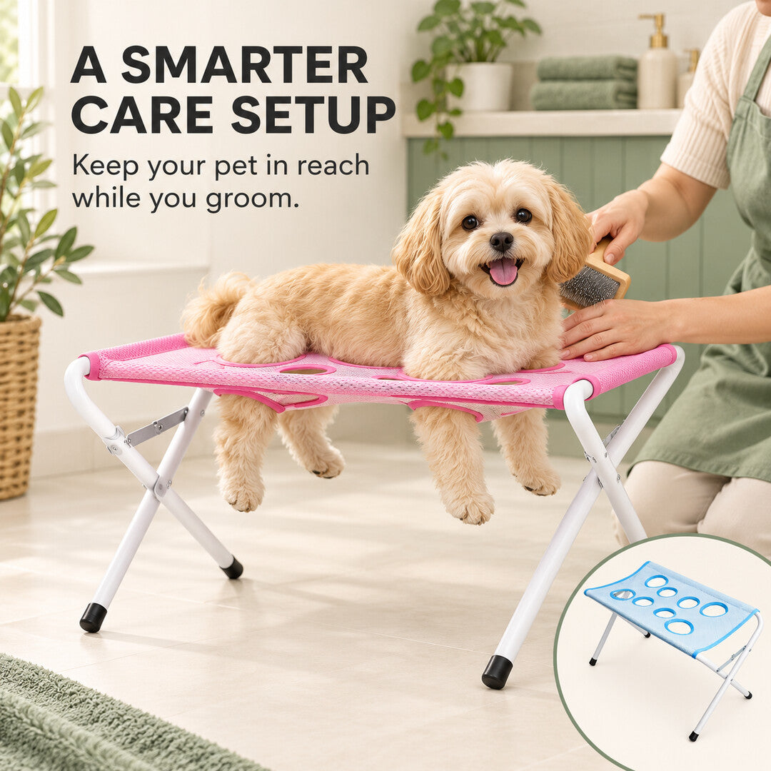 Pet Bathing Hammock Stand