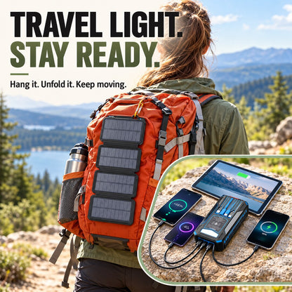 Foldable Solar Power Bank