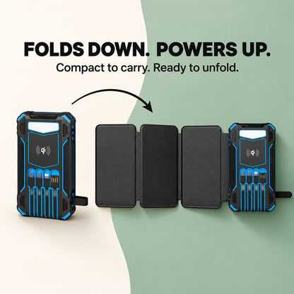 Foldable Solar Power Bank