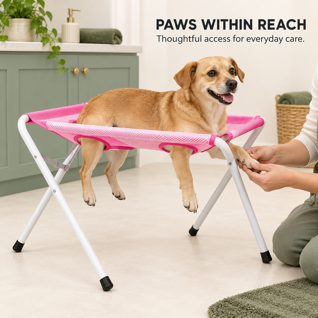 Pet Bathing Hammock Stand