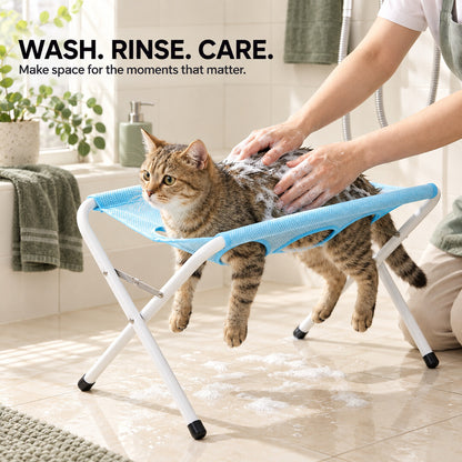 Pet Bathing Hammock Stand