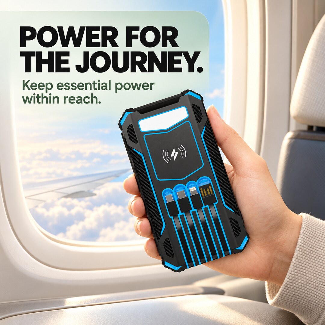 Foldable Solar Power Bank